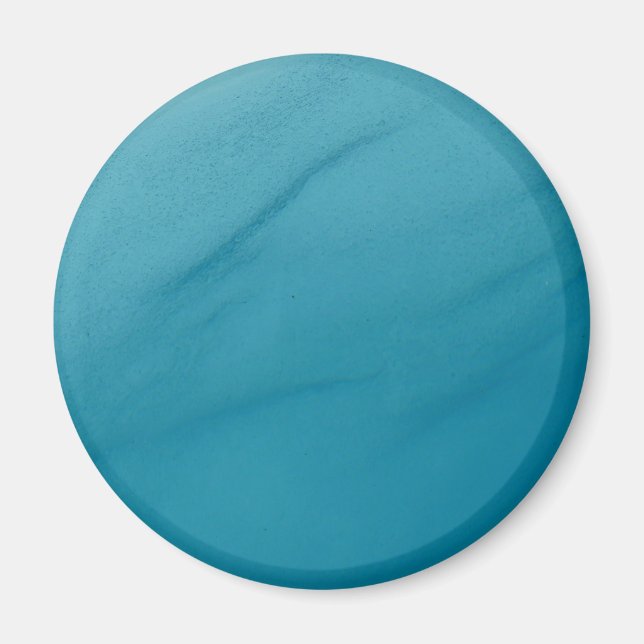 Glacial Melt Abstrakt Nature Fotografy Magnet (Vorne)