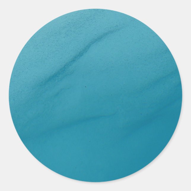 Glacial Melt Abstrakt Nature Fotografy Runder Aufkleber (Vorderseite)