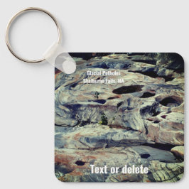 Glacial Potholes Shelburne Falls MA Schlüsselanhänger