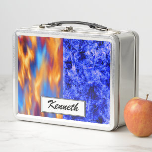 Glaciem et Ignis von Kenneth Yoncich Metall Brotdose
