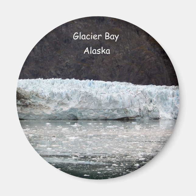 Glacier Bay, Alaska Magnet (Vorne)