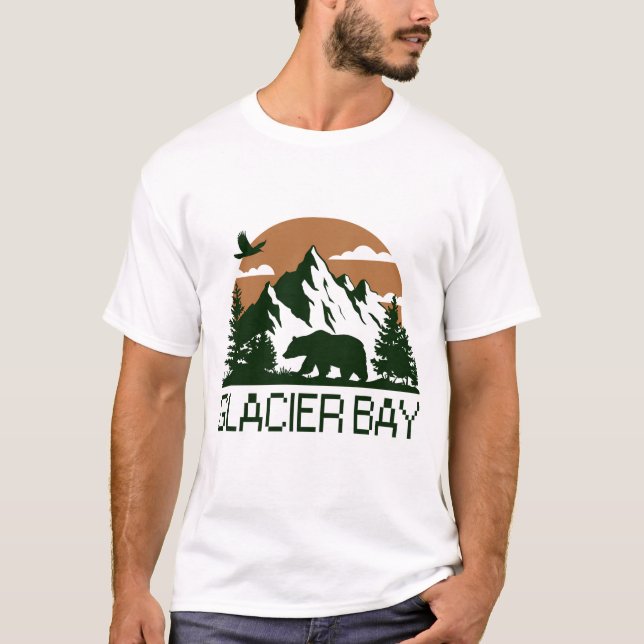 Glacier Bay - Alaska T-Shirt (Vorderseite)