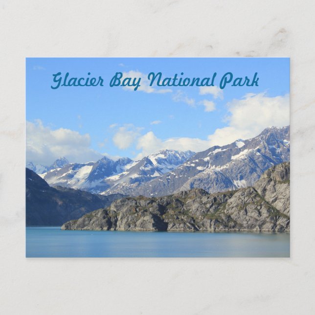 Glacier Bay National Park, Alaska Postcard Postkarte (Vorderseite)