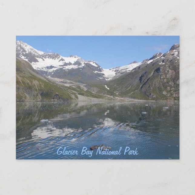 Glacier Bay National Park, Alaska Postcard Postkarte (Vorderseite)