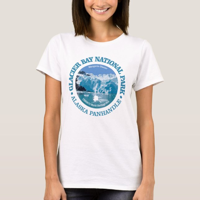 Glacier Bay National Park (Farbe) T-Shirt (Vorderseite)