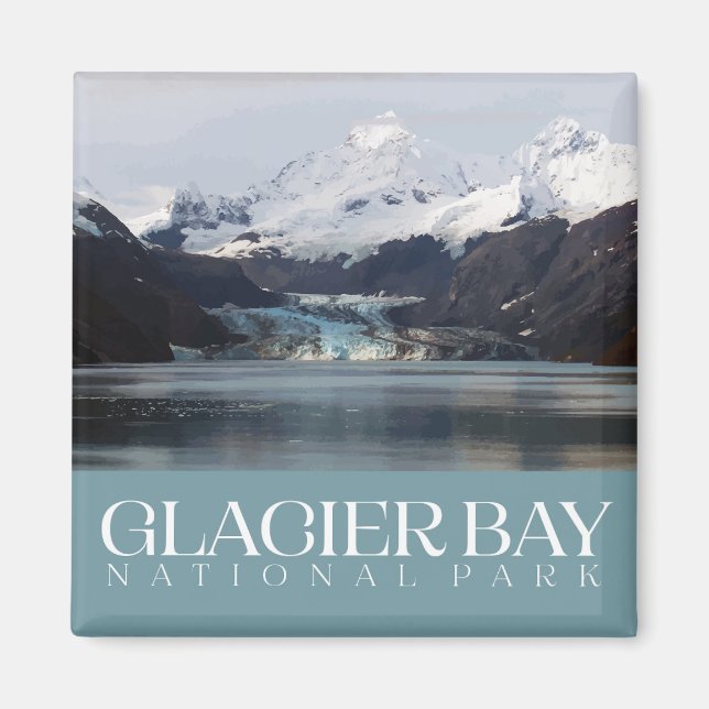 Glacier Bay National Park Magnet (Vorne)