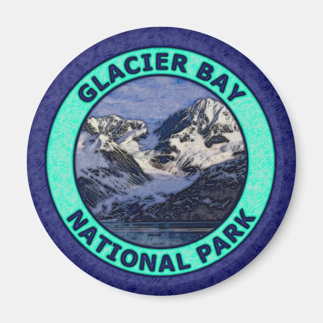 Glacier Bay National Park Magnet (Vorne)