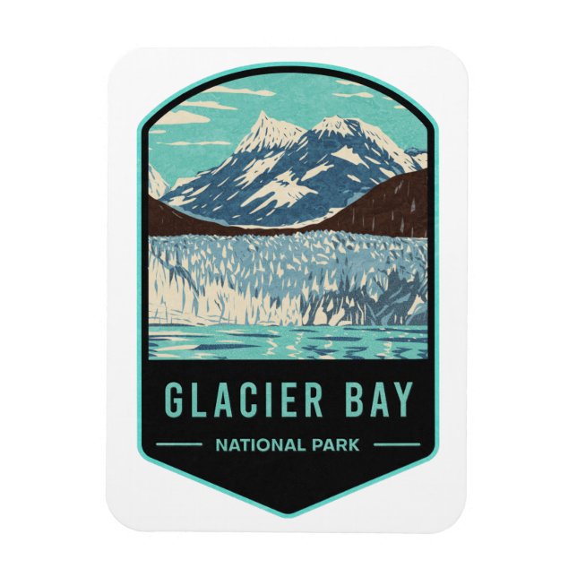 Glacier Bay National Park Magnet (Vertikal)