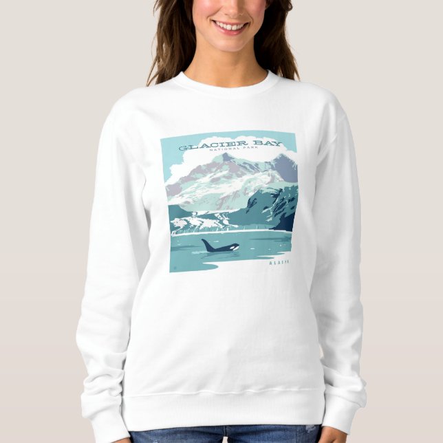 Glacier Bay National Park | Orca Sweatshirt (Vorderseite)
