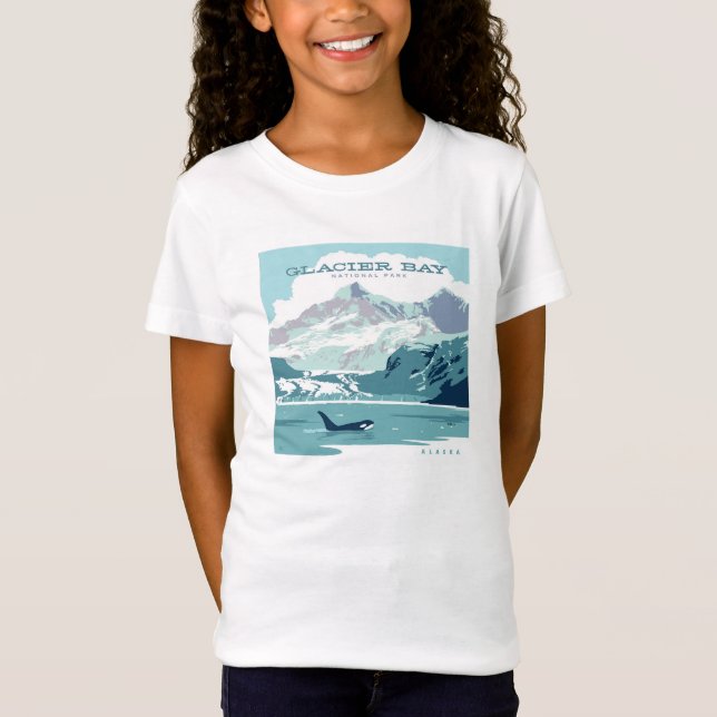 Glacier Bay National Park | Orca T-Shirt (Vorderseite)