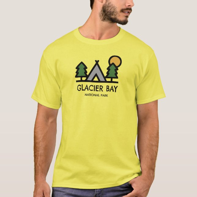 Glacier Bay National Park T-Shirt (Vorderseite)