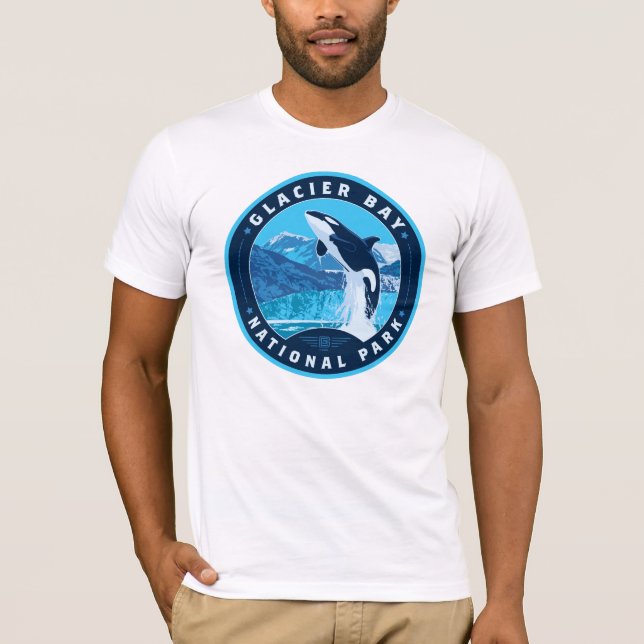 Glacier Bay National Park T-Shirt (Vorderseite)