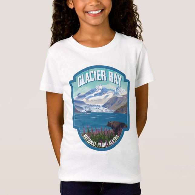 Glacier Bay National Park T-Shirt (Vorderseite)