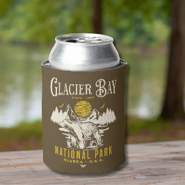 Glacier Bay National Park - Vintage Forest Scenery Dosenkühler