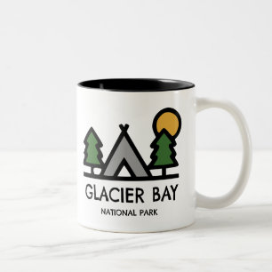 Glacier Bay National Park Zweifarbige Tasse