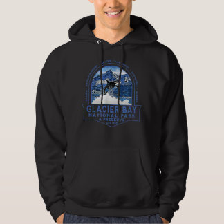 Glacier Bay Nationalpark Alaska Orca Hoodie