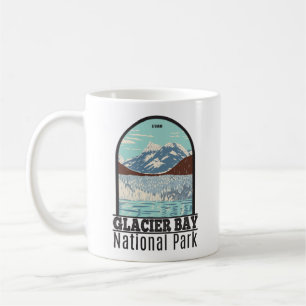 Glacier-Bay-Nationalpark Alaska Vintage Kaffeetasse