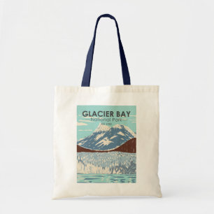 Glacier Bay Nationalpark Alaska Vintage Tragetasche