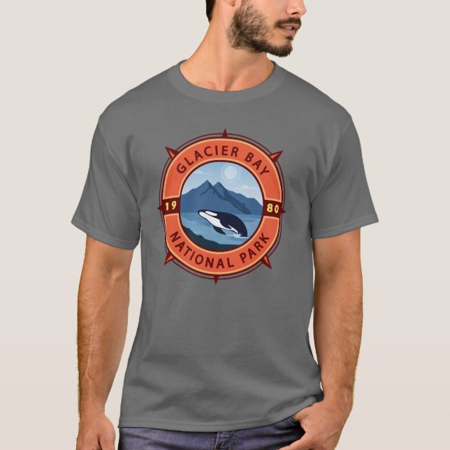 Glacier Bay Nationalpark Ristorante da Enzo T-Shirt (Vorderseite)