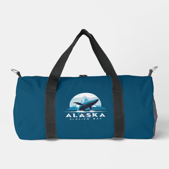 Glacier Bay Whale - Alaska Duffle Bag (Vorderseite)