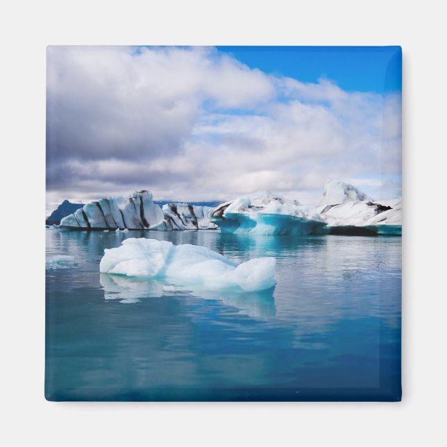 Glacier Lagoon Magnet (Vorne)