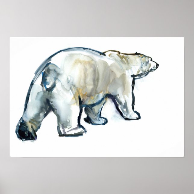 Glacier MInt Poster (Vorne)