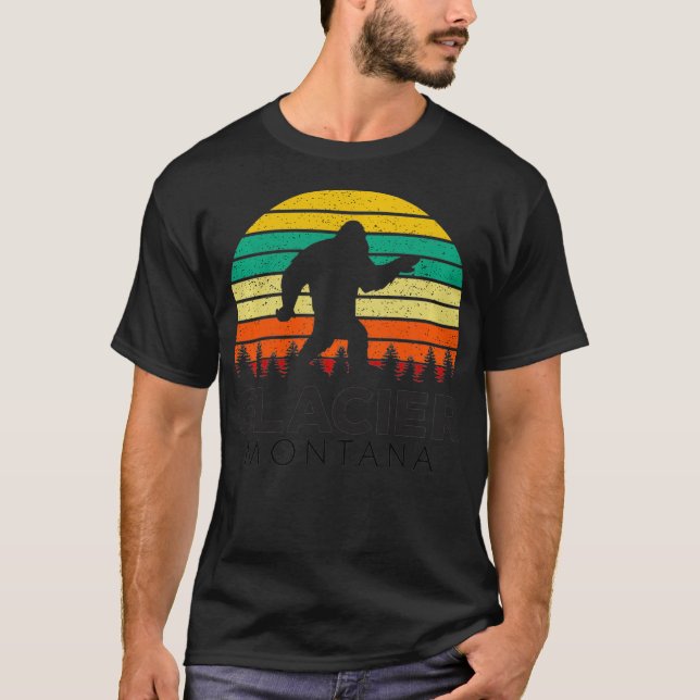 Glacier Montana Bigfoot Pullover (Vorderseite)
