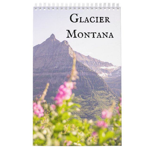 Glacier Montana Kalender (Titelbild)