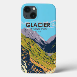 Glacier National Park Auf dem Weg zur Sun Road Case-Mate iPhone Hülle
