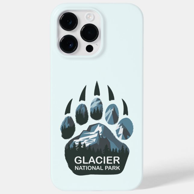 Glacier National Park Bear Paw Case-Mate iPhone Hülle (Rückseite)