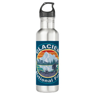 Glacier National Park Bigfoot Edelstahlflasche