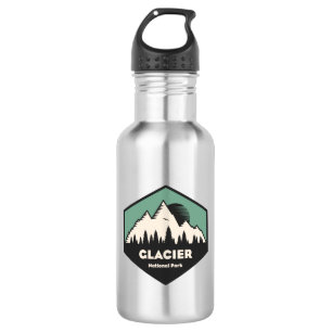 Glacier National Park Edelstahlflasche
