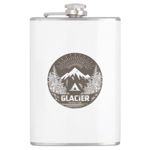 Glacier National Park Flachmann