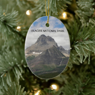 Glacier National Park Foto Keramik Ornament