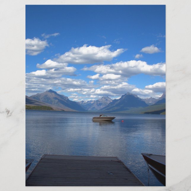 Glacier National Park Fotografie. (Vorderseite)