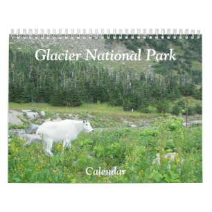 Glacier National Park Fotografisch Kalender