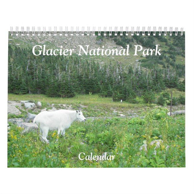 Glacier National Park Fotografisch Kalender (Titelbild)