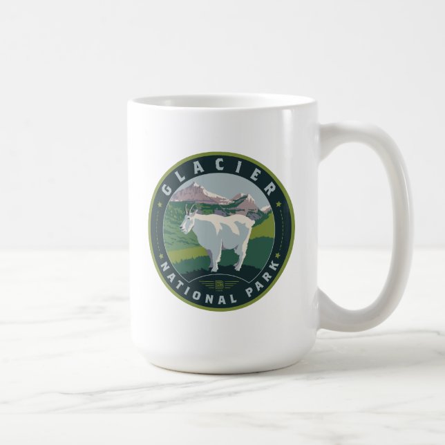 Glacier National Park Kaffeetasse (Rechts)