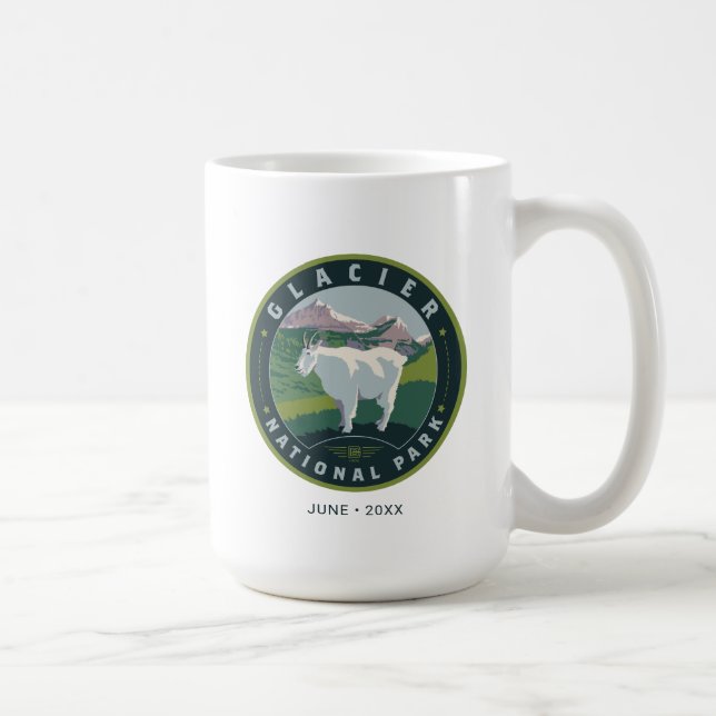 Glacier National Park Kaffeetasse (Rechts)