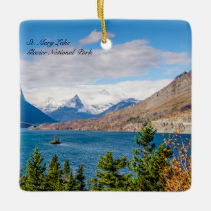 Glacier National Park Keramikornament