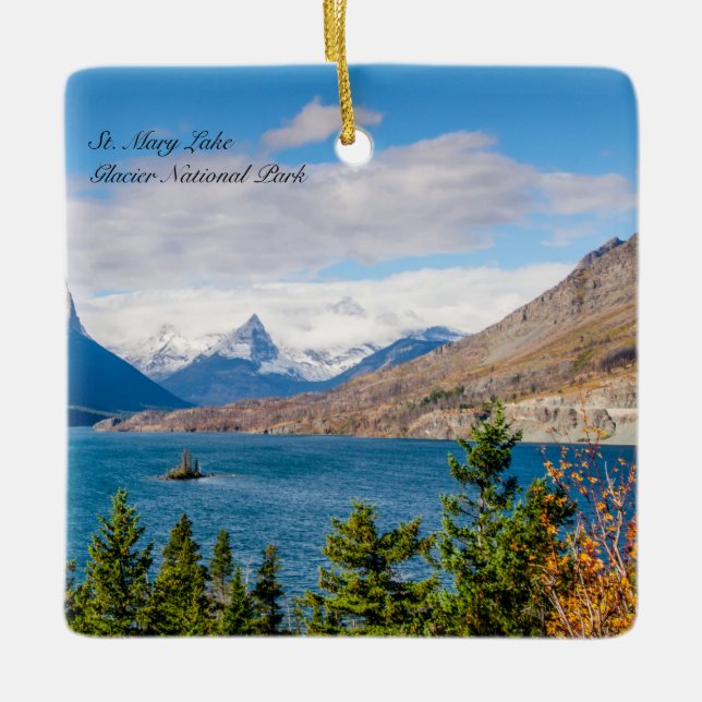 Glacier National Park Keramikornament (Vorderseite)