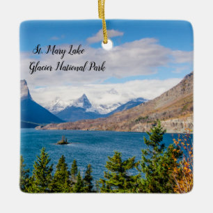 Glacier National Park Keramikornament