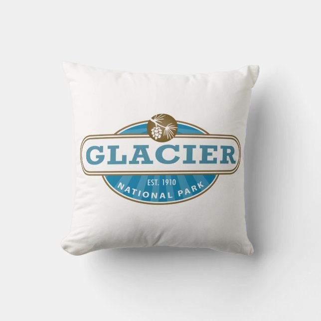 Glacier National Park Kissen (Vorderseite)