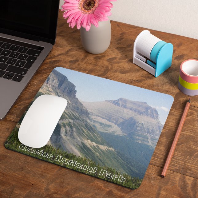 Glacier National Park Landscape Foto Mousepad (In Situ)