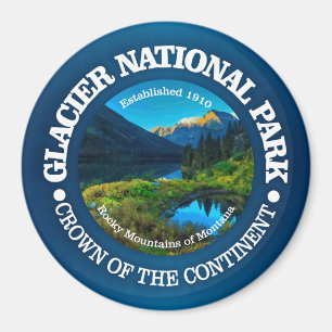 Glacier National Park Magnet