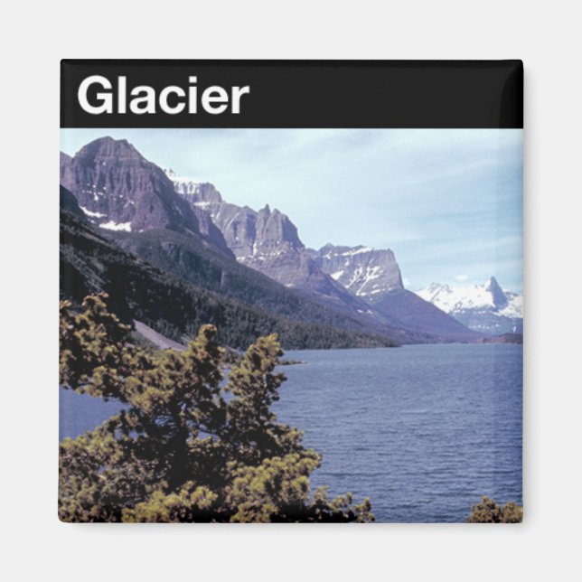 Glacier National Park Magnet (Vorne)