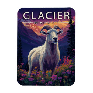 Glacier National Park Magnet