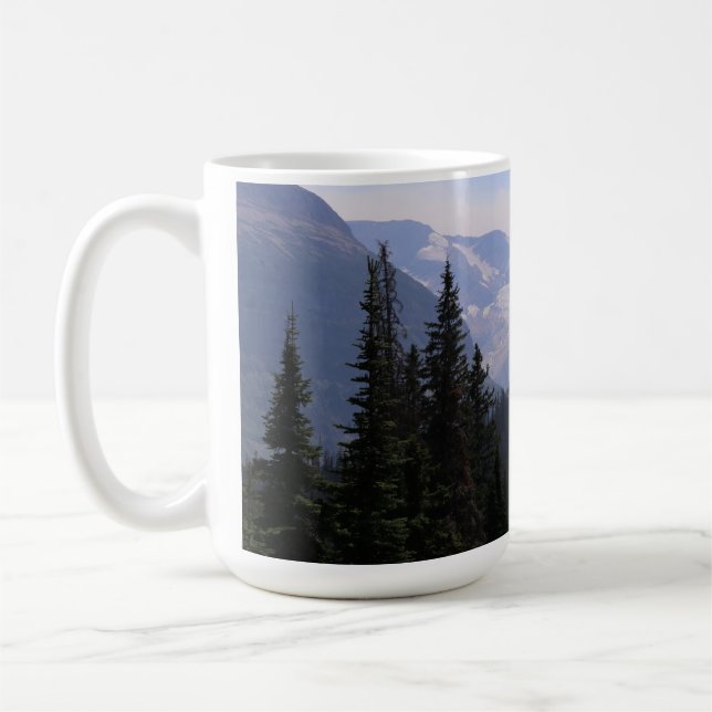 Glacier National Park mit Jackson Glacier Kaffeetasse (Links)