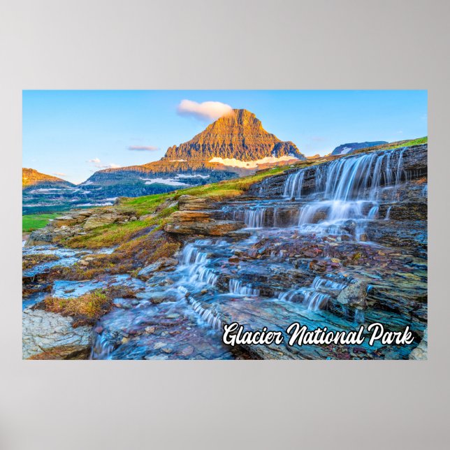 Glacier National Park, Montana Poster (Vorne)
