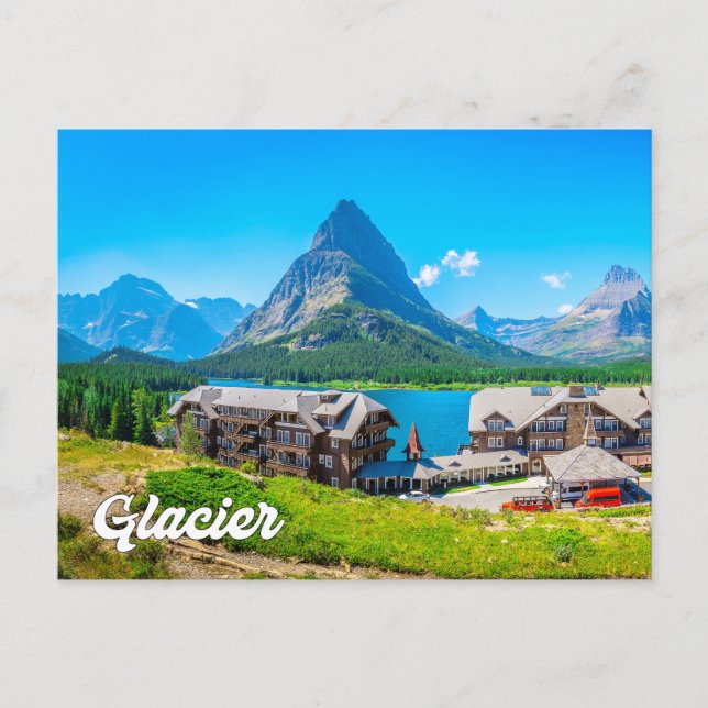 Glacier National Park, Montana, USA Postkarte (Vorderseite)